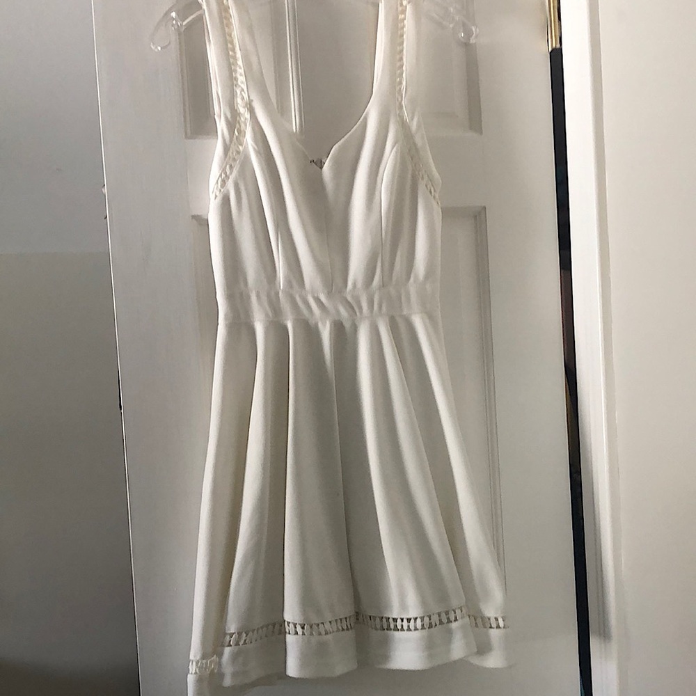 White stunning dress